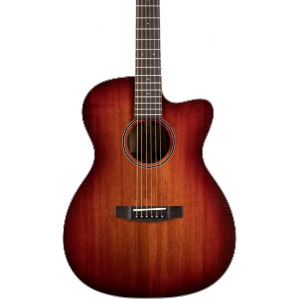 CORT CORE-OC-ABW-OPLB | Guitarra Electro Acústica Cuerpo Cutaway OM Blackwood