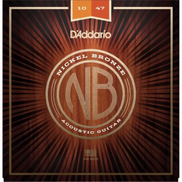 DADDARIO NB1047  Set de cuerdas para guitarra acústica Extra Light 010-047