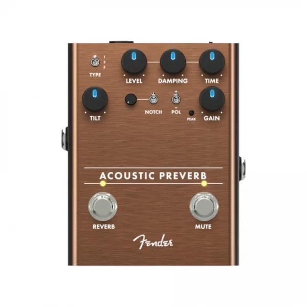 Fender Efecto Pedal AcousticO Preverb
