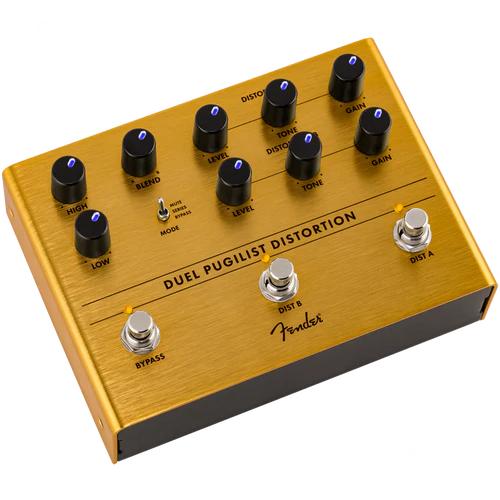 Fender Efecto Pedal Duel Pugilist Distortion