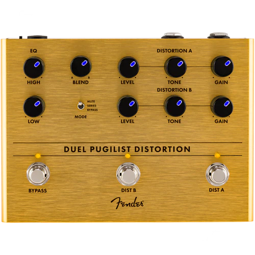 Fender Efecto Pedal Duel Pugilist Distortion