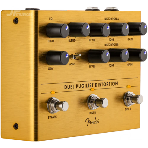 Fender Efecto Pedal Duel Pugilist Distortion