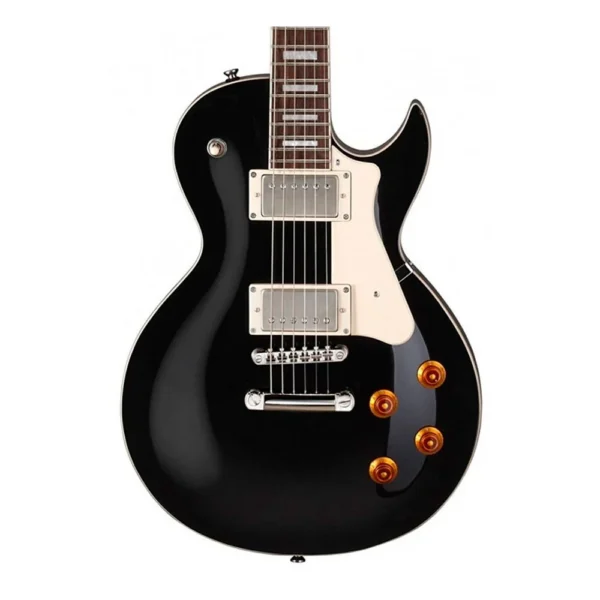 CORT CR200 BK GUITARRA ELÉCTRICA LES PAUL NEGRA