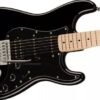 SQUIER GUIT ELECT SONIC STRAT HSS MN BPG BLK