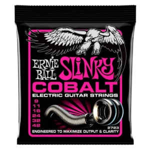 Cuerdas guitarra eléctrica Ernie Ball Cobalt Super Slinky 9-11-16-24w-32-42