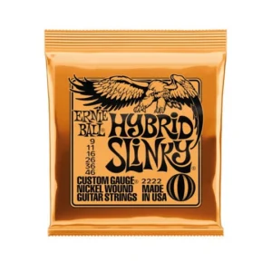 Cuerdas guitarra eléctrica Ernie Ball P02222 NICKL HYBRD SLINKY