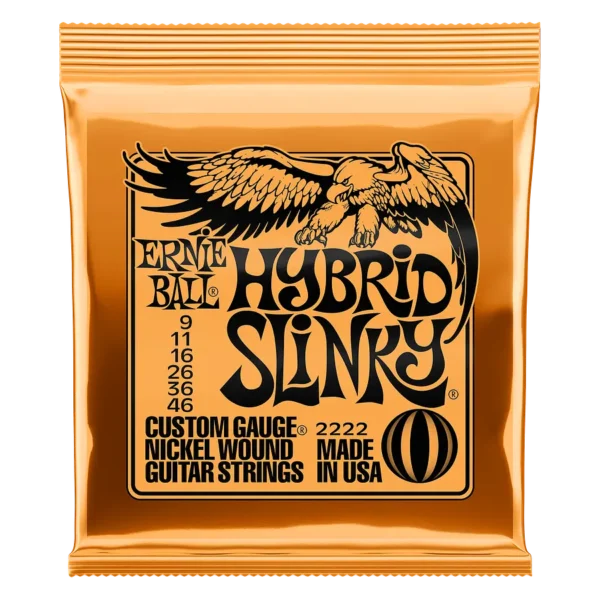 Ernie Ball 2222 Cuerdas guitarra Eléctrica Hybrid Slinky  09 46