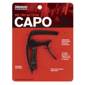 PW-CP-09 PLANET WAVES CAPO GUITARRA ELECTRICA Y ACUSTICAC/NEGRO