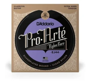 EJ44 DADDARIO Cuerdas Guitarra Clasica Pro Arte Silver Clear Nylo