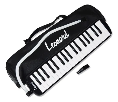 MELODICA 37 NOTAS CON FUNDA COLOR NEGRO