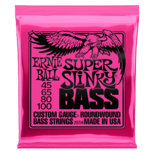 P02834ERNIE BALL BASS SUPER SLINKY 45-65-80-100