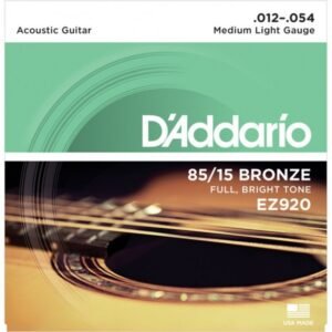 EZ920 DADDARIO SET ACUS GTR 85/15 MED LITE