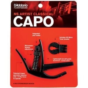 PW-CP-13 DADDARIO Capotasto Artist Classical