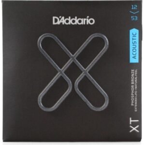 XTABR1253 DADDARIO Enc XT Acustic Guit Acustica 012-053, Light