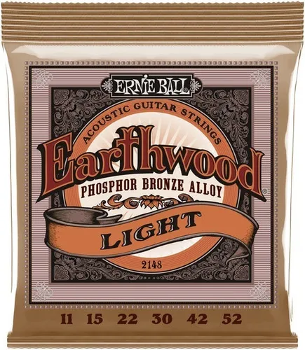 ERNIE BALL ( 2148) ACOUS SUPER SLINKY PH.B 11-15-22w-30-42-52