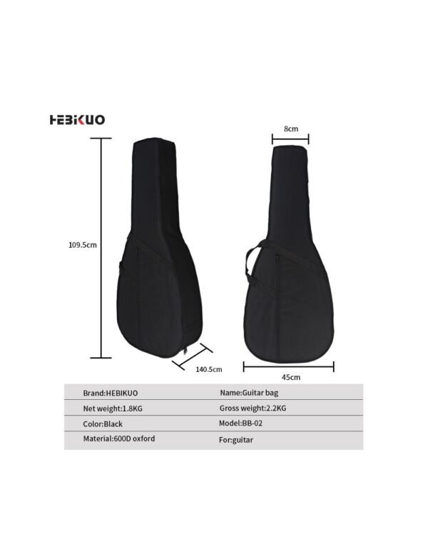 Softcase Para Guitarra BB02 HEBIKUO