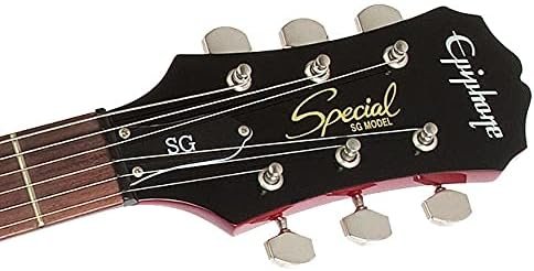 41x191YEpQS._AC_ EPIPHONE Guitarra eléctrica SG Special cherry