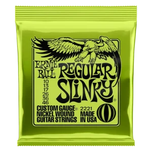 Ernie Ball 2221 Cuerdas Regular Slinky G. Eléctrica 10-46