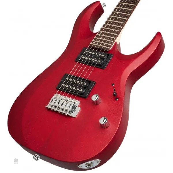 x100-opbc_3-650x650h CORT X100-OPBC Guitarra Eléctrica Open Pore Black Cherry