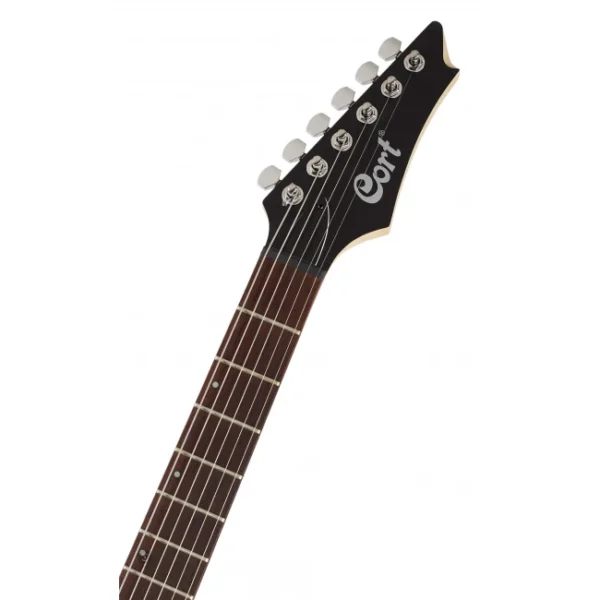 x100-opbc_4-650x650h CORT X100-OPBC Guitarra Eléctrica Open Pore Black Cherry