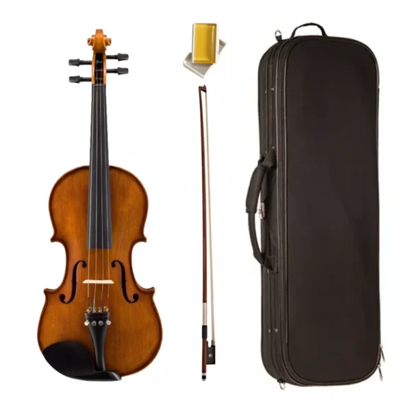 iolin de Estudio Stradella 4/4 MV1415 Pino y Maple Macizo Estuche y Accesorios