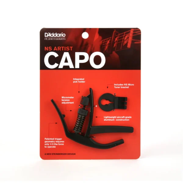 Cejillo/Capo D'Addario Guitarra Acustica Electrica PW-CP-10