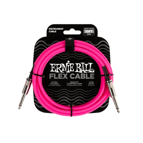 719 (6) Cable de Instrumento Flex Recto/Recto 3m - Pink