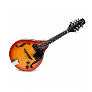 Mandolina electroacústica pasiva de 8 cuerdas sunburst