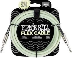 Cable de Instrumento Flex Recto/Recto 3m - Glow in Dark