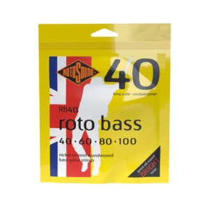 Set Cuerdas Bajo Eléctrico 4 Cuerdas Rotosound Roto Bass