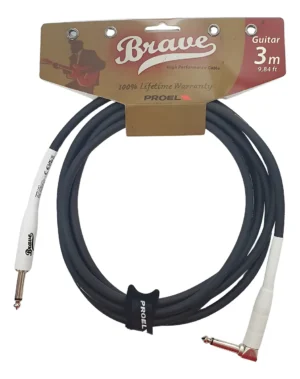 Cable Instrumento 3 Metros Proel Brv120lu3bk Musicstore