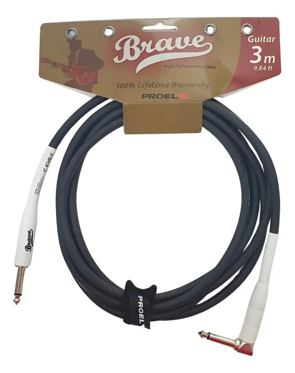 Cable Instrumento 3 Metros Proel Brv120lu3bk Musicstore