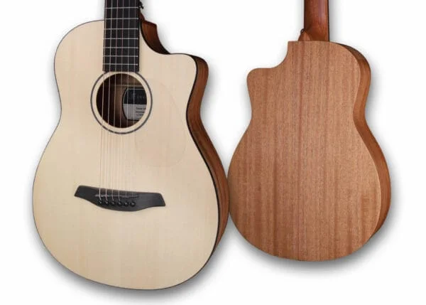 Furch Pioneer EM Guitarra de viaje Electroacústica Caoba Abeto