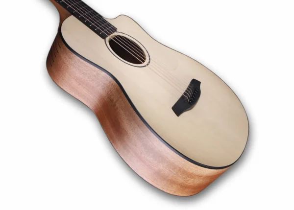 Furch Pioneer EM Guitarra de viaje Electroacústica Caoba Abeto