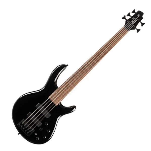 Bajo eléctrico de 5 cuerdas C5 Deluxe color negro