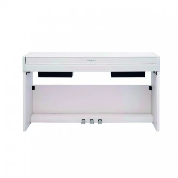 Piano digital de 88 teclas con acción de martillo graduado Blanco Natural