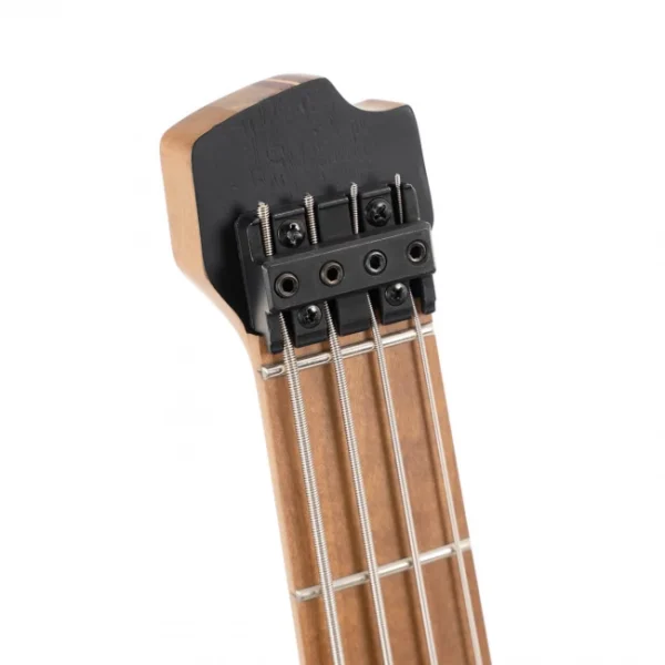 Bajo eléctrico Cort Space4-SDB heladles de 4 cuerdas sin clavijero Star Dust Black