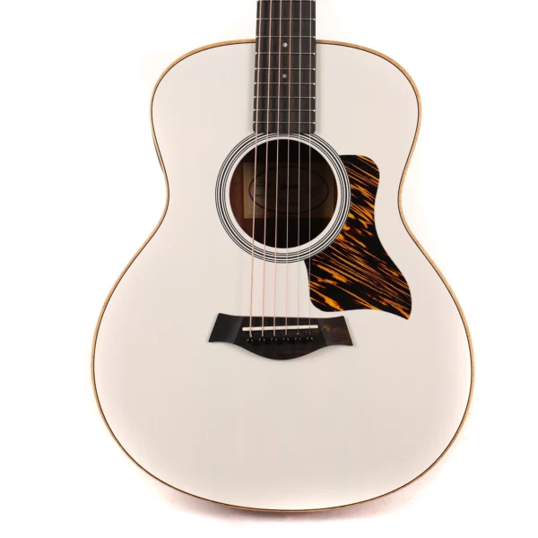 Taylor GS Mini-E Edición Especial Trans White Electroacústica (detalles de exhibición)