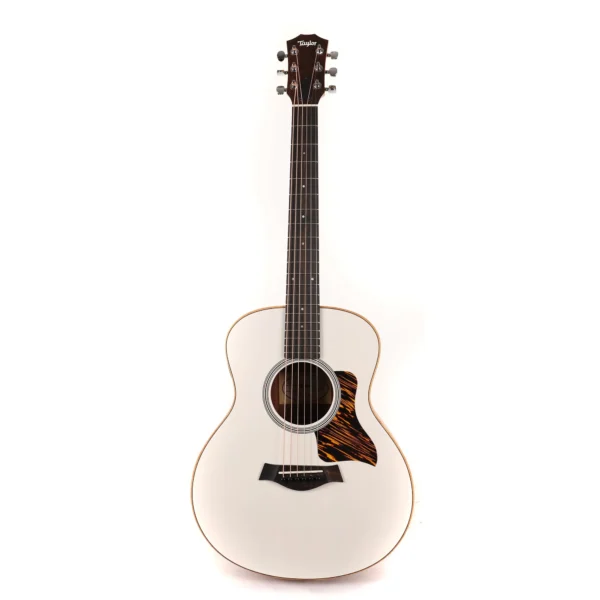 Taylor GS Mini-E Edición Especial Trans White Electroacústica (detalles de exhibición)
