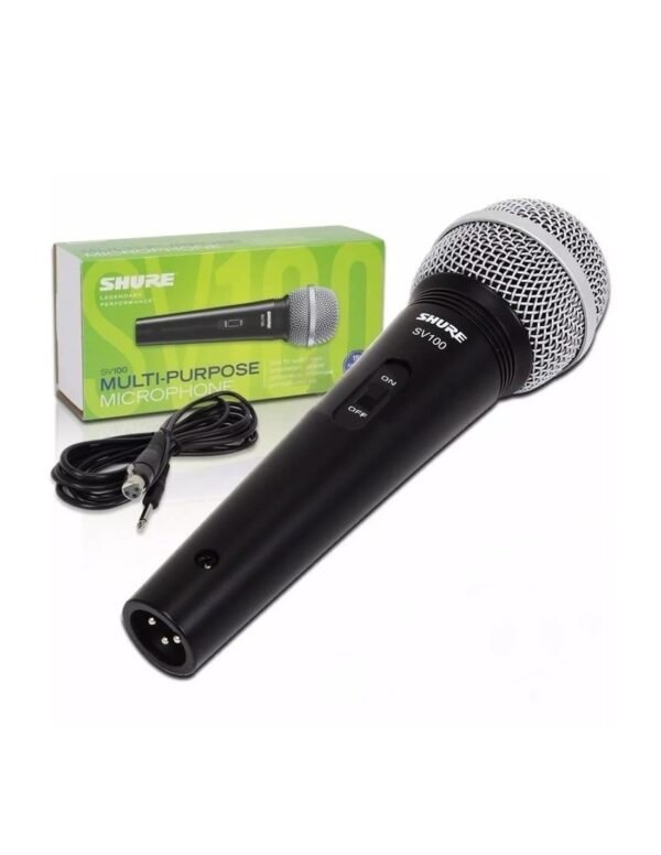 microfono-vocal-dinamico-shure-sv100 Shure SV100 Microfono Dinamico