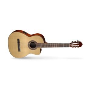 Cort AC120CE-OP-bsd Guitarra clásica Electroacústica con cuerdas de nylon Open Pore