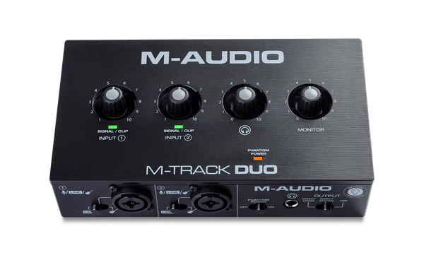 MTRACKDUO INTERFAZ DE AUDIO M-AUDIO
