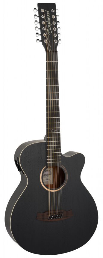 Guitarra electroacústica Tanglewood TB412CE 12 Blackbird de 12 cuerdas
