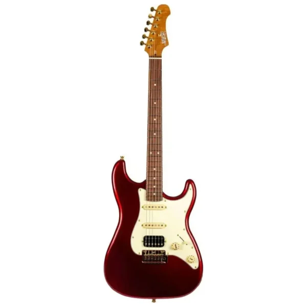 jet-js-480-wr-g-wine-red-solid-body-stratocaster-electric-guitar-3 Guitarra Eléctrica JS-480 WR G Jet