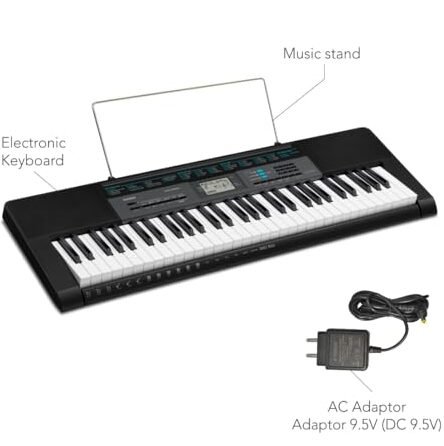 Version 1.0.0 Casio CTK-2550 – Teclado 61 Teclas + Transformador