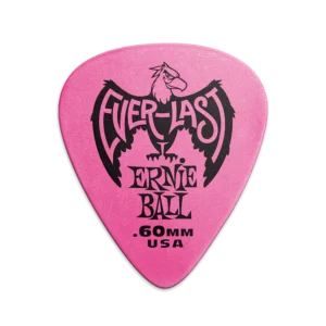 Uñetas Everlast Picks - pack-12 .60mm Pink P09179