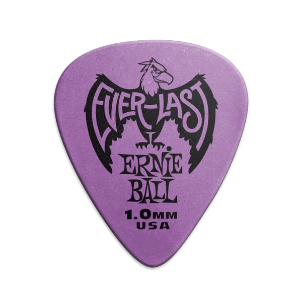 Uñetas Everlast Picks pack-12 1.0mm Purple  P09193