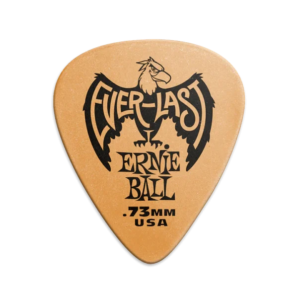Uñetas Everlast Picks pack-12 .73mm Orange P09190