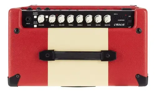 D_NQ_NP_618665-MLU72153502895_102023-O Cort CM 30R Amplificador 30 Watts para Guitarra Eléctrica Dark Red