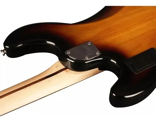 D_NQ_NP_707256-MLA90646391585_082025-O Cort GB34JJ-3TS Bajo Eléctrico Activo Tone Sunburst